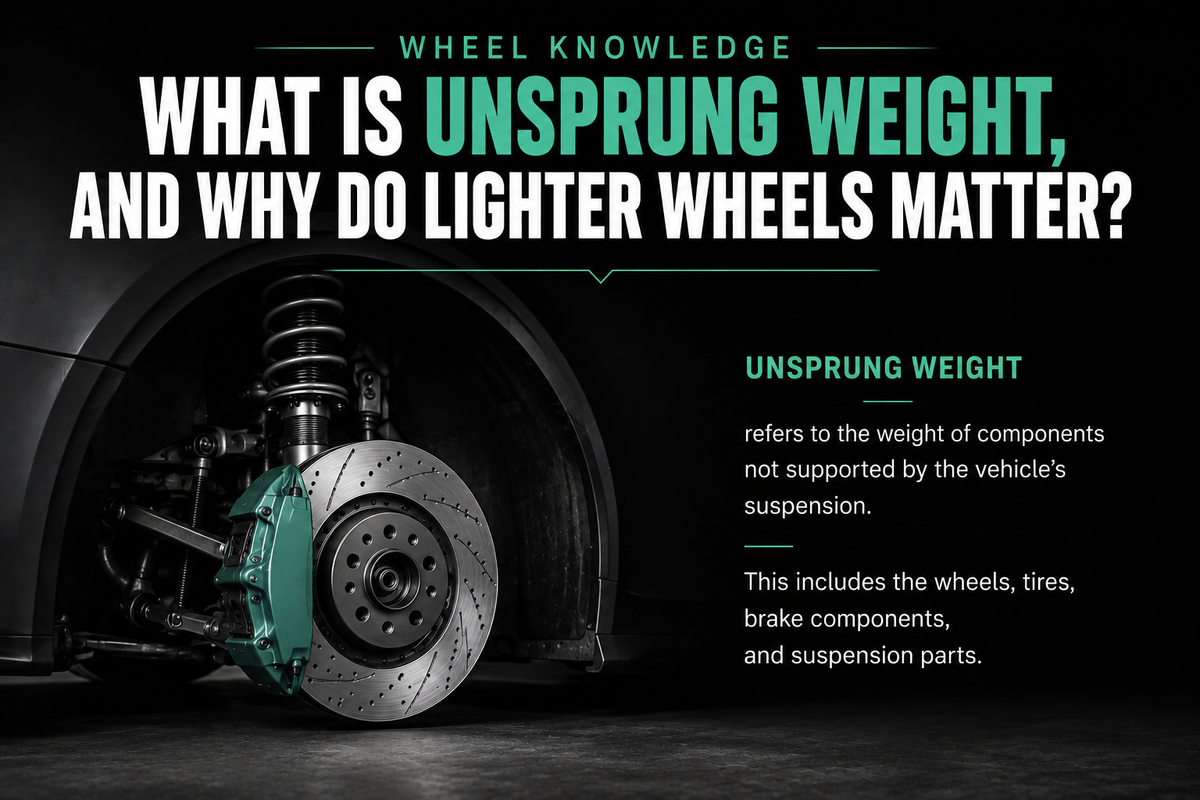 What Is Unsprung Weight, and Why Does It Matter for Your Wheels?