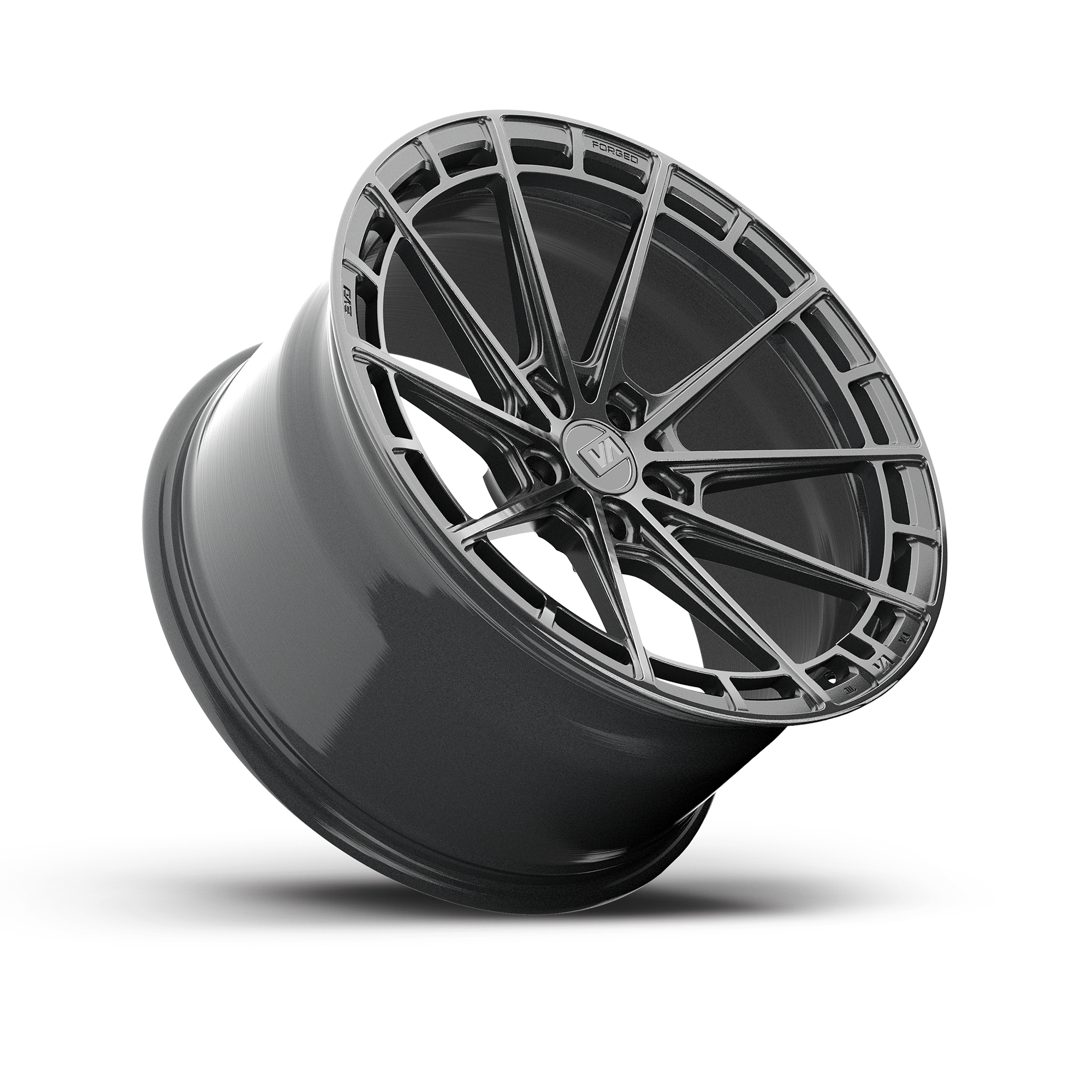 20x9 / 20x9 Forged Aure Gloss Gunmetal | 2007-2014 Ford Mustang Shelby GT500