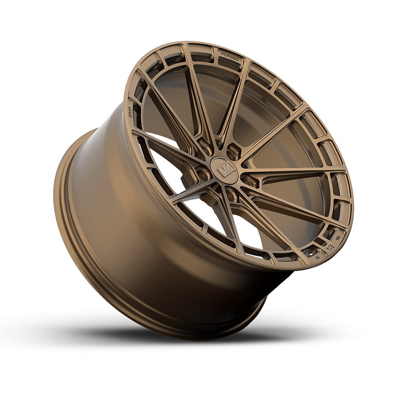 19x10 / 19x10 Forged Aure Satin Bronze | 2020-2025 Tesla Model Y