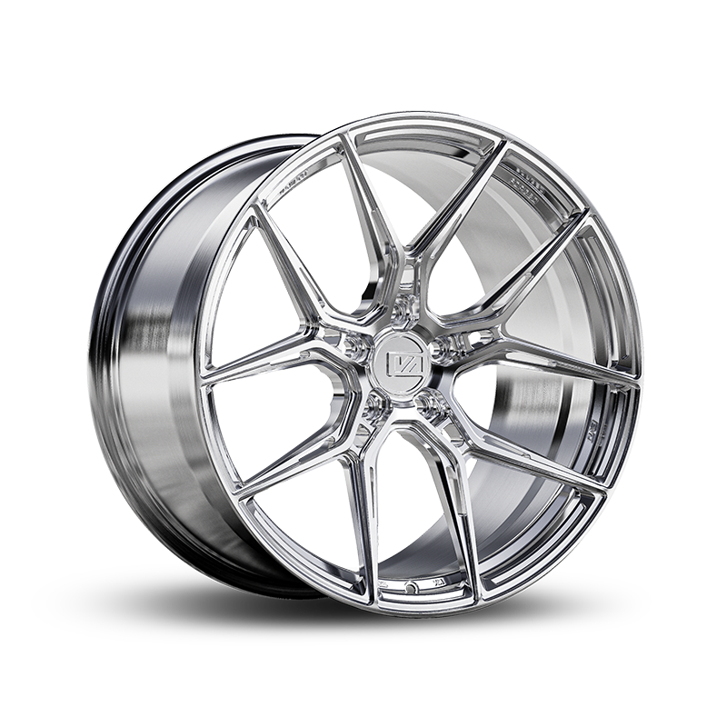19x8.5 / 19x8.5 Forged Nysa Chrome Powder | 2002-2007 Toyota Highlander