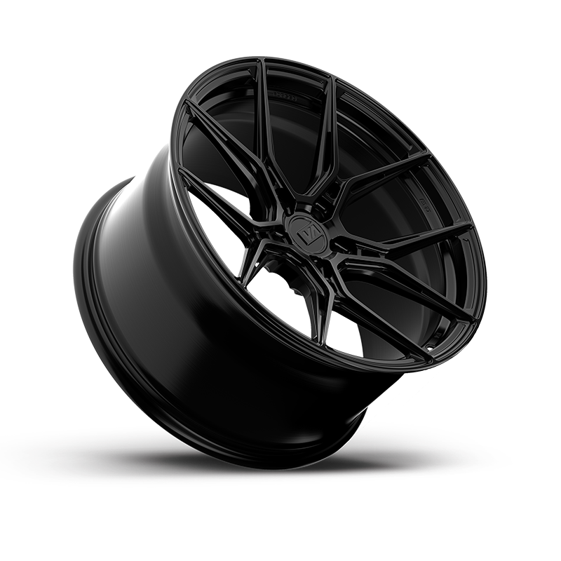 19x8.5 / 19x11 Forged Nysa Satin Black | 2014-2016 Porsche Cayman