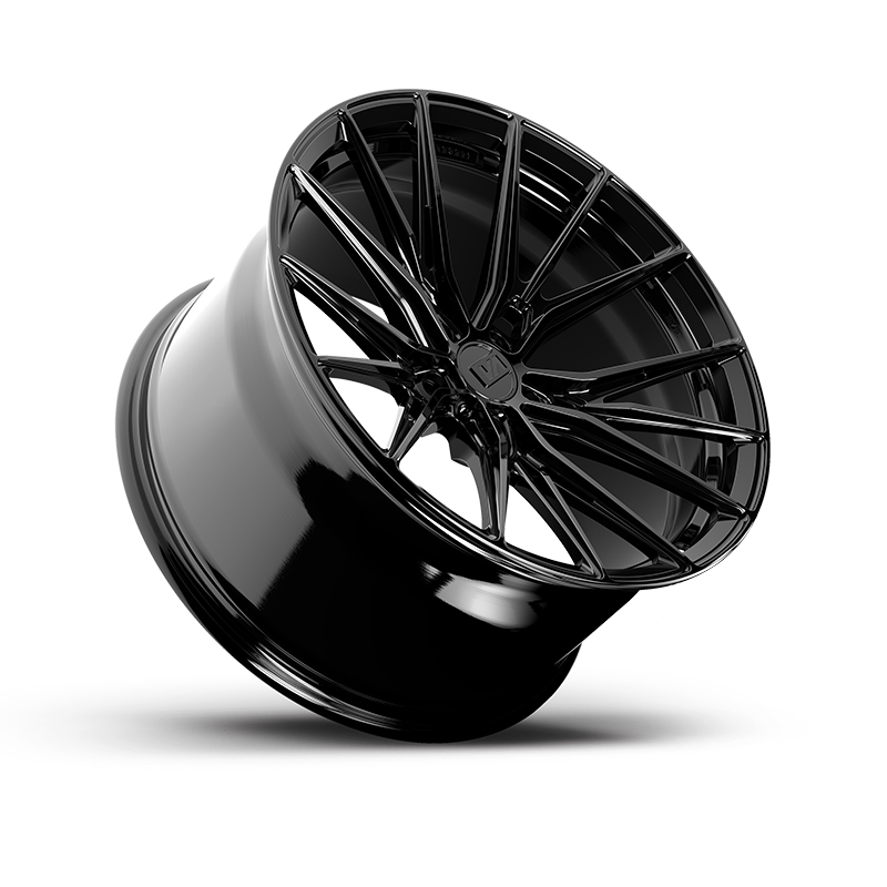 19x8.5 / 19x8.5 Forged Rian Gloss Black | 2019-2025 Volkswagen Jetta