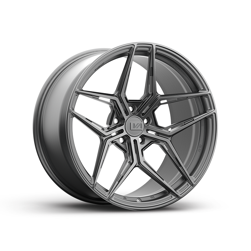 19x8.5 / 19x8.5 Forged Zeno Satin Gunmetal | 2004-2007 Volvo S60-R