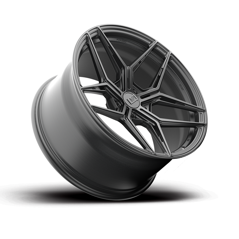 19x8.5 / 19x8.5 Forged Zeno Satin Gunmetal | 1990-1996 Nissan 300ZX (Non-Turbo)