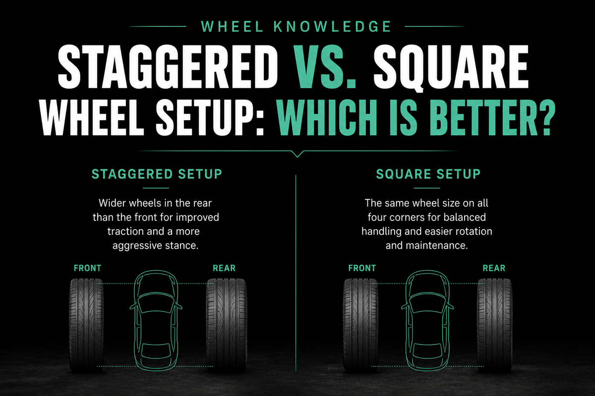 Staggered vs. Square Wheel Setup: Which Is Better?