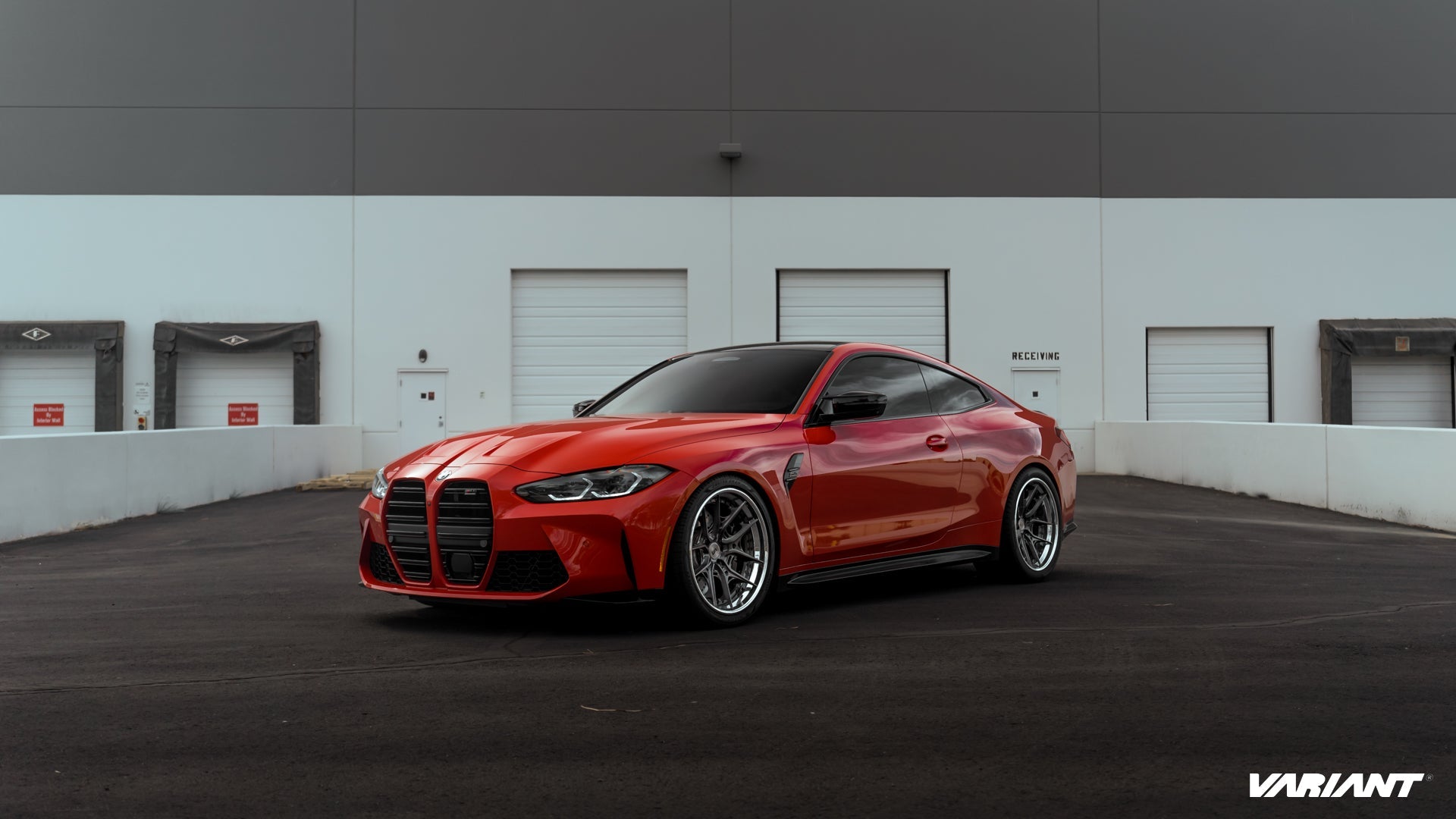 A BMW M4 (G82) on Variant forged BLS-3P wheels