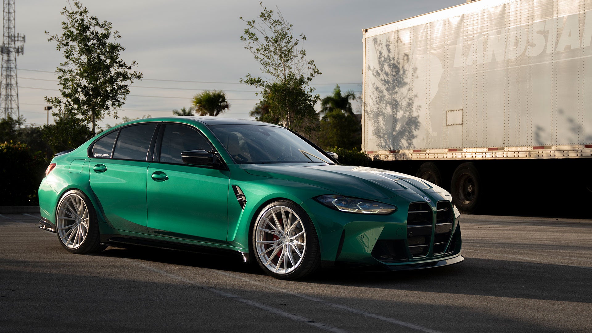 BMW M3 Competition on Raw Milled Rian Wheels – Precision & P – Variant ...