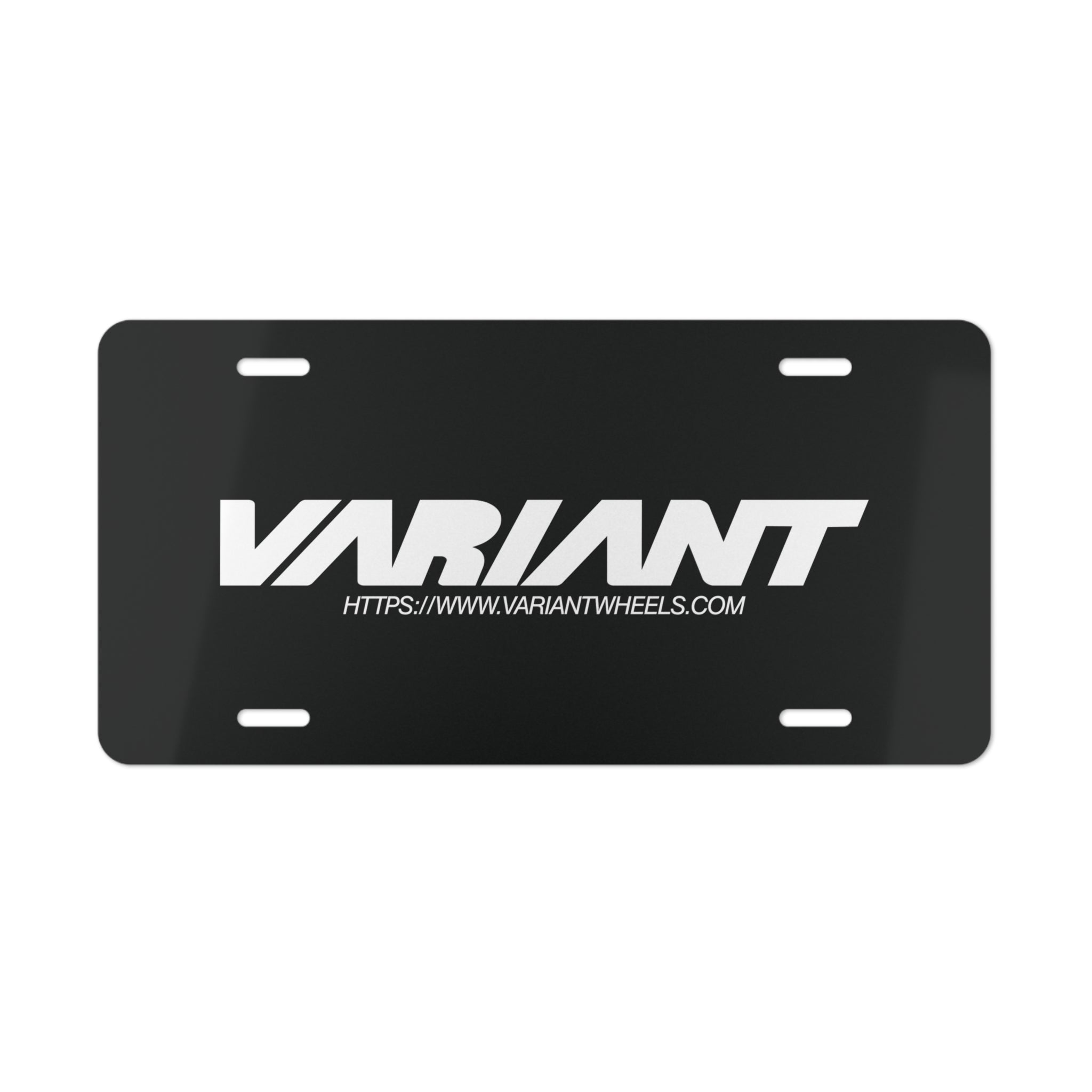 VARIANT Vanity Plate ( BLACK )