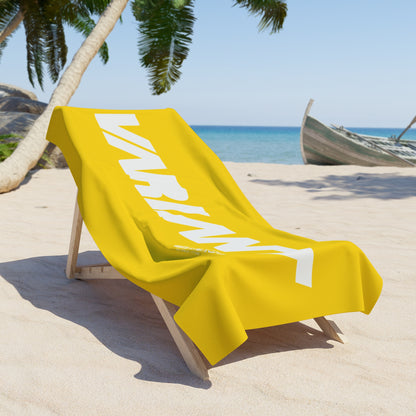 Variant Core Beach Towel (Yellow)