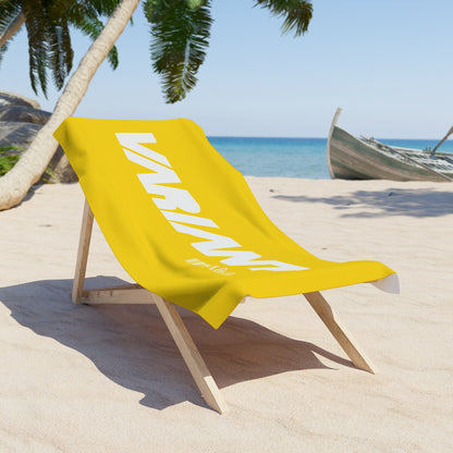 Variant Core Beach Towel (Yellow)