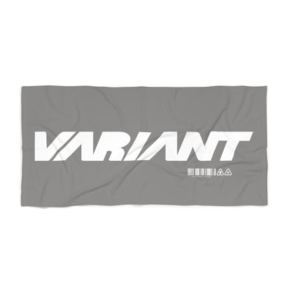 Variant Core Beach Towel (Grey)