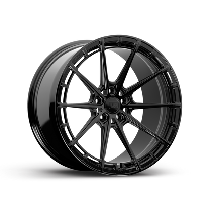 19x8.5 / 19x11 Forged Aure Gloss Black | 2009-2015 Audi R8