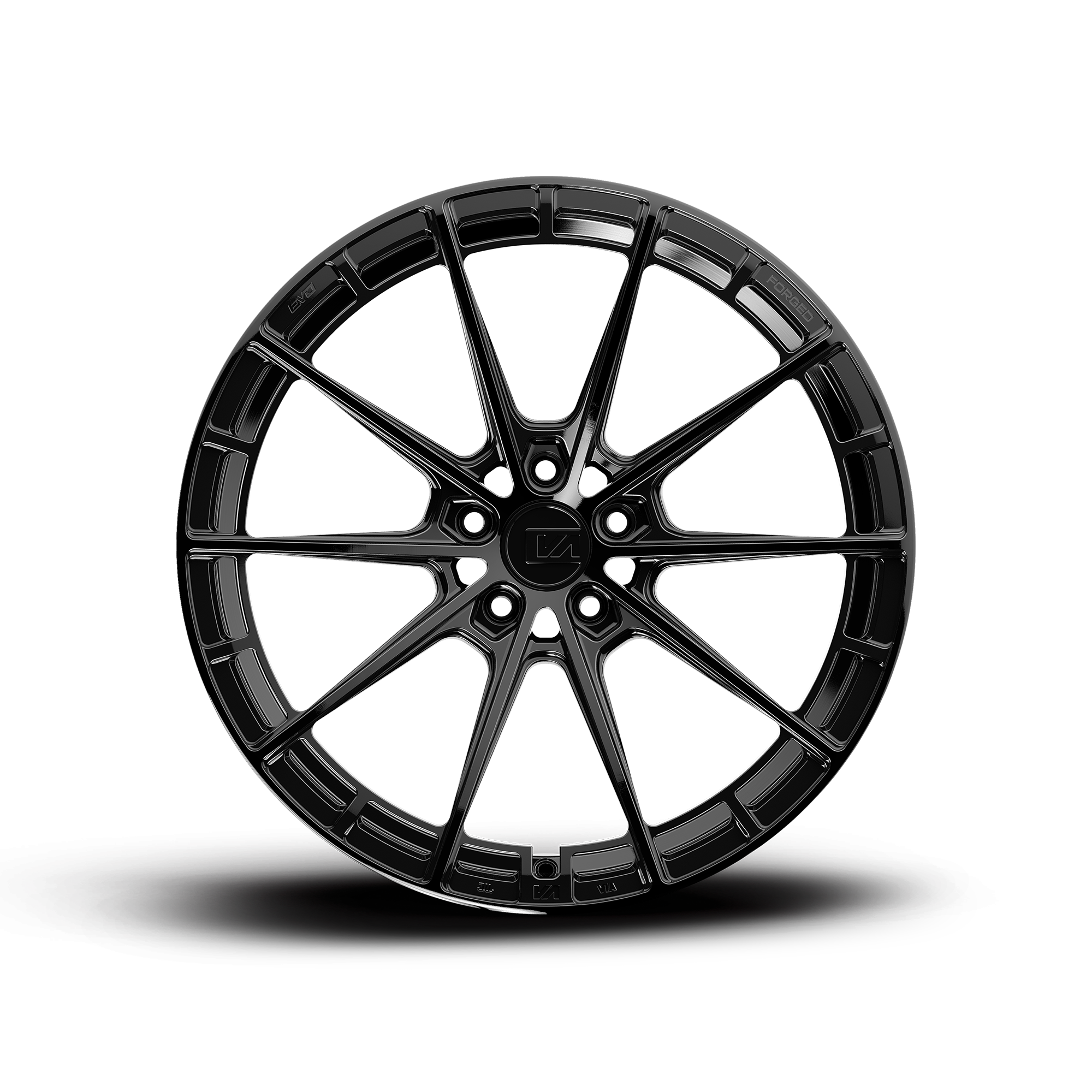 20x9 / 20x10 Forged Aure Gloss Black | 2016+ Chevy Camaro