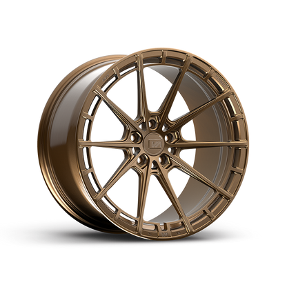 20x9 / 20x11 Forged Aure Gloss Bronze | 2024-2025 Ford Mustang Dark Horse S650