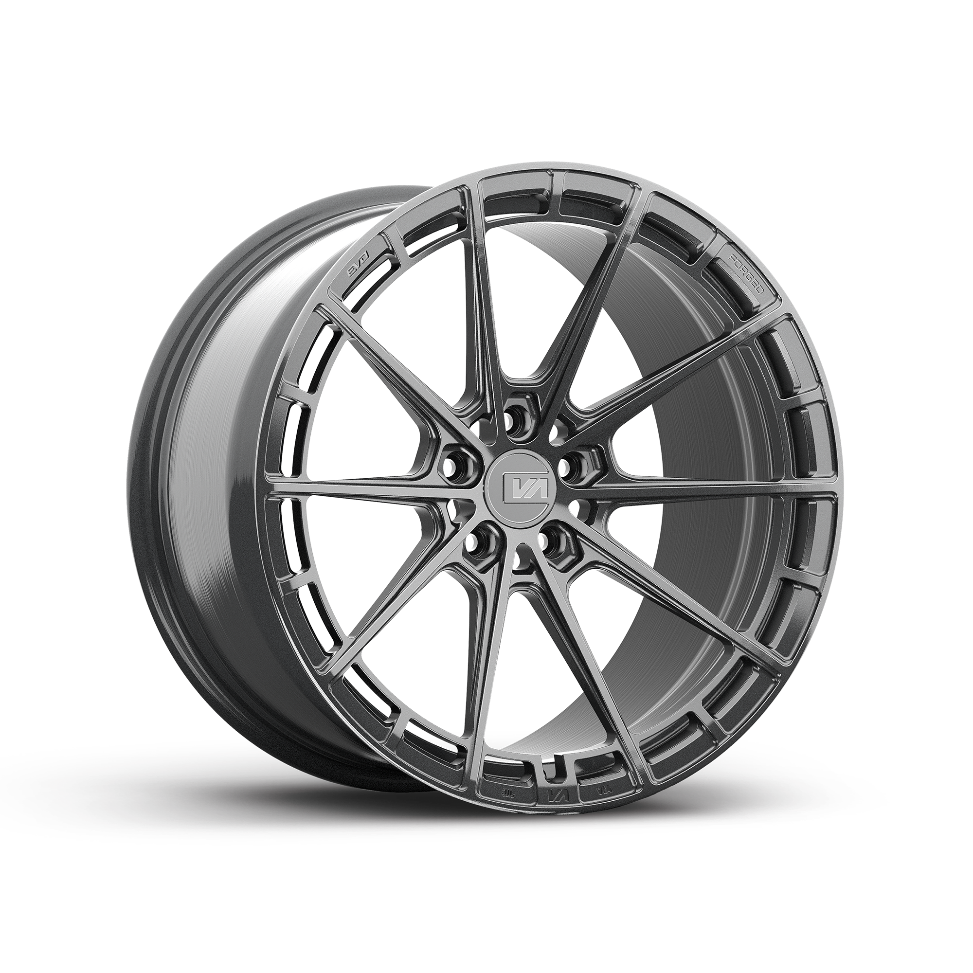 20x9 / 20x9 Forged Aure Gloss Gunmetal | 2007-2014 Ford Mustang Shelby GT500