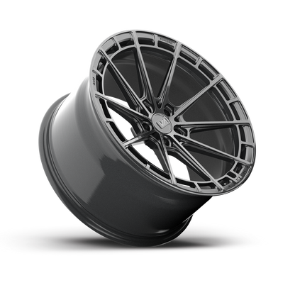 20x9 / 20x9 Forged Aure Gloss Gunmetal | 2007-2014 Ford Mustang Shelby GT500