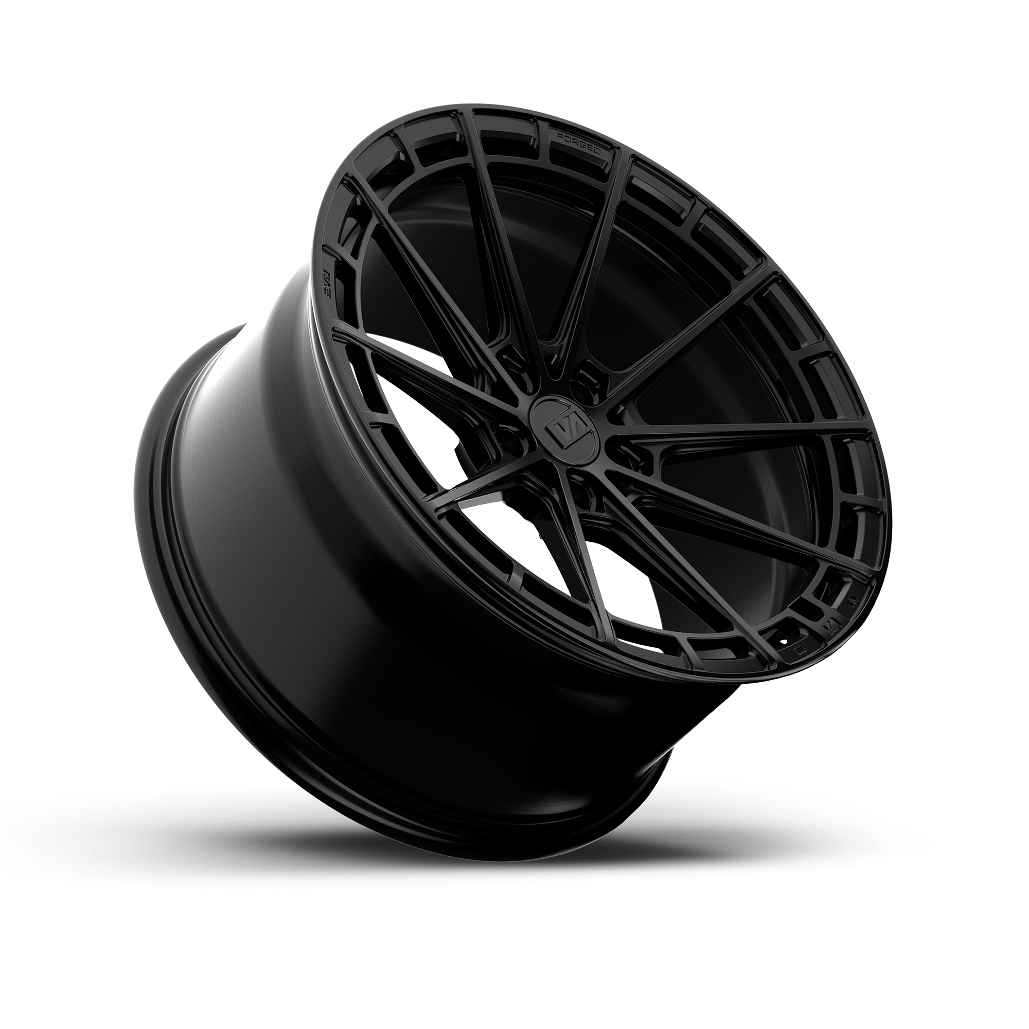 19x8.5 / 19x10 Forged Aure Satin Black | 2020+ Cadillac CT4 V (Non-Blackwing)