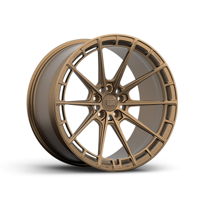 20x9 / 21x12 Forged Aure Satin Bronze | 2020+ Chevy Corvette C8