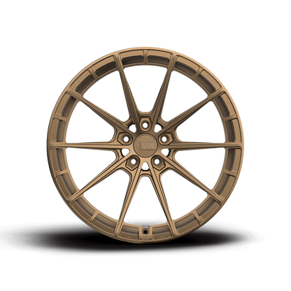 20x10 / 21x12 Forged Aure Satin Bronze | 2015-2019 Chevy Corvette GranSport (Steel Brakes)