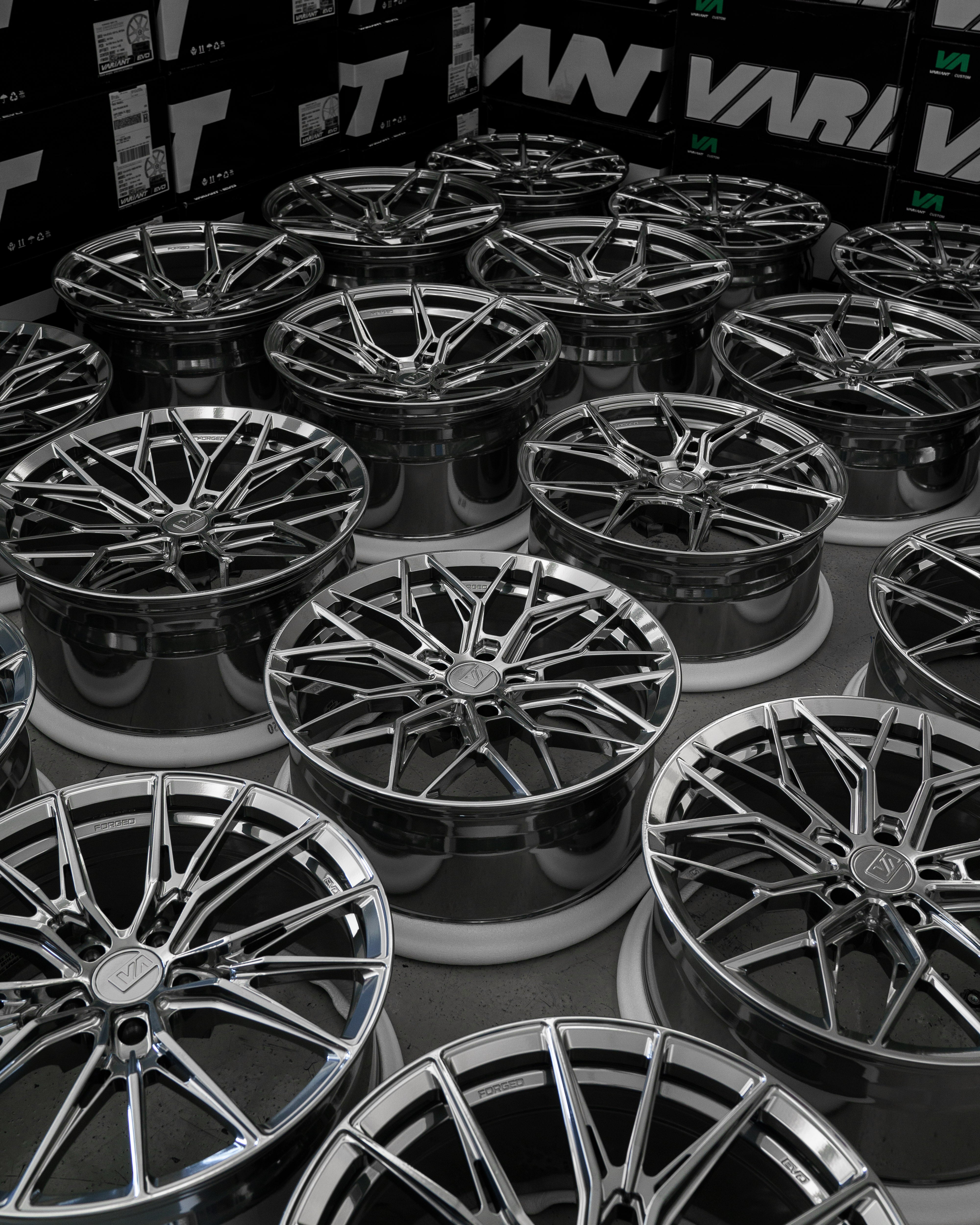 20x9 / 20x11 Forged Zeno Satin Black | 2015-2023 Mercedes Benz C