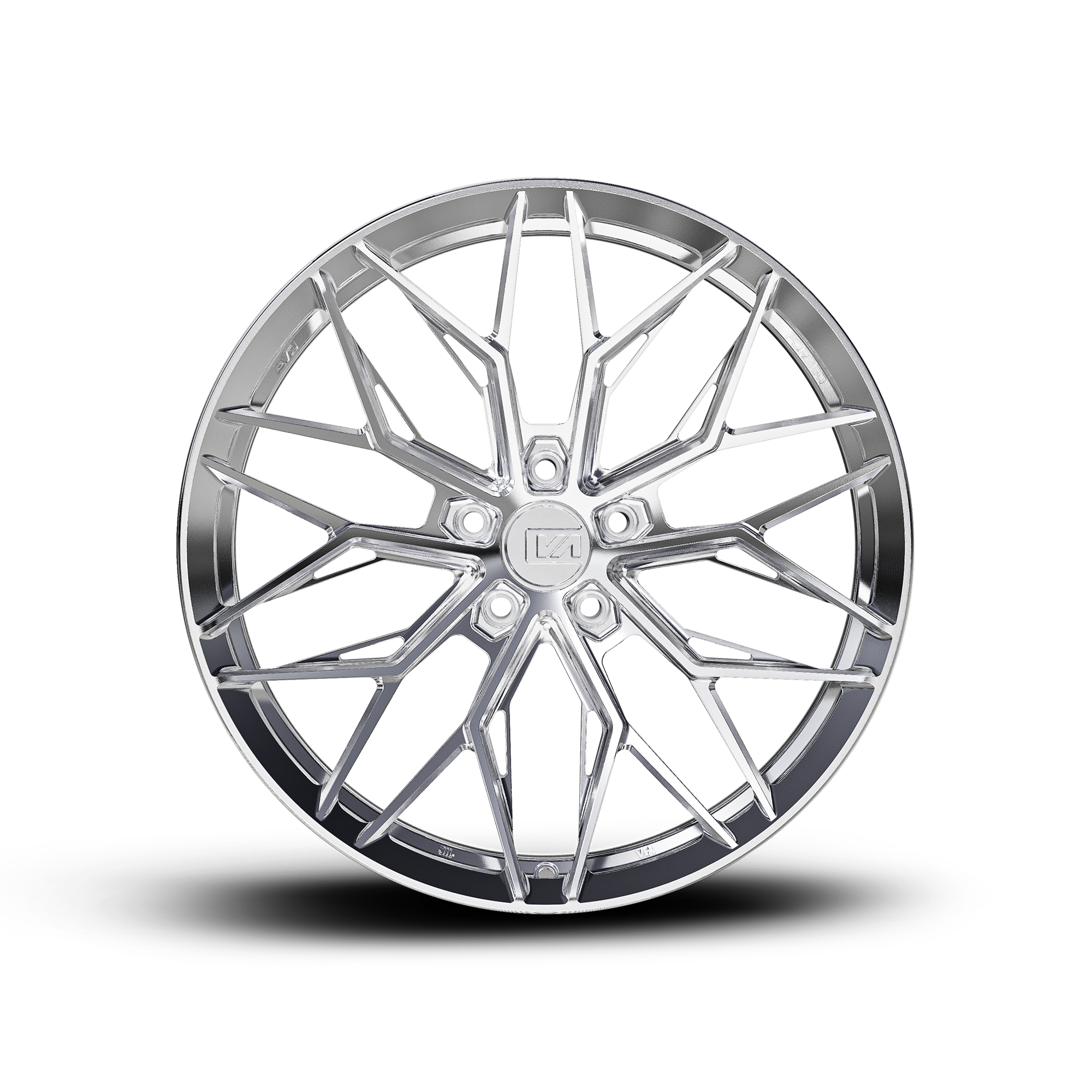 20x9 / 21x12 Forged Maxim Chrome Powder | 2020+ Chevy Corvette C8