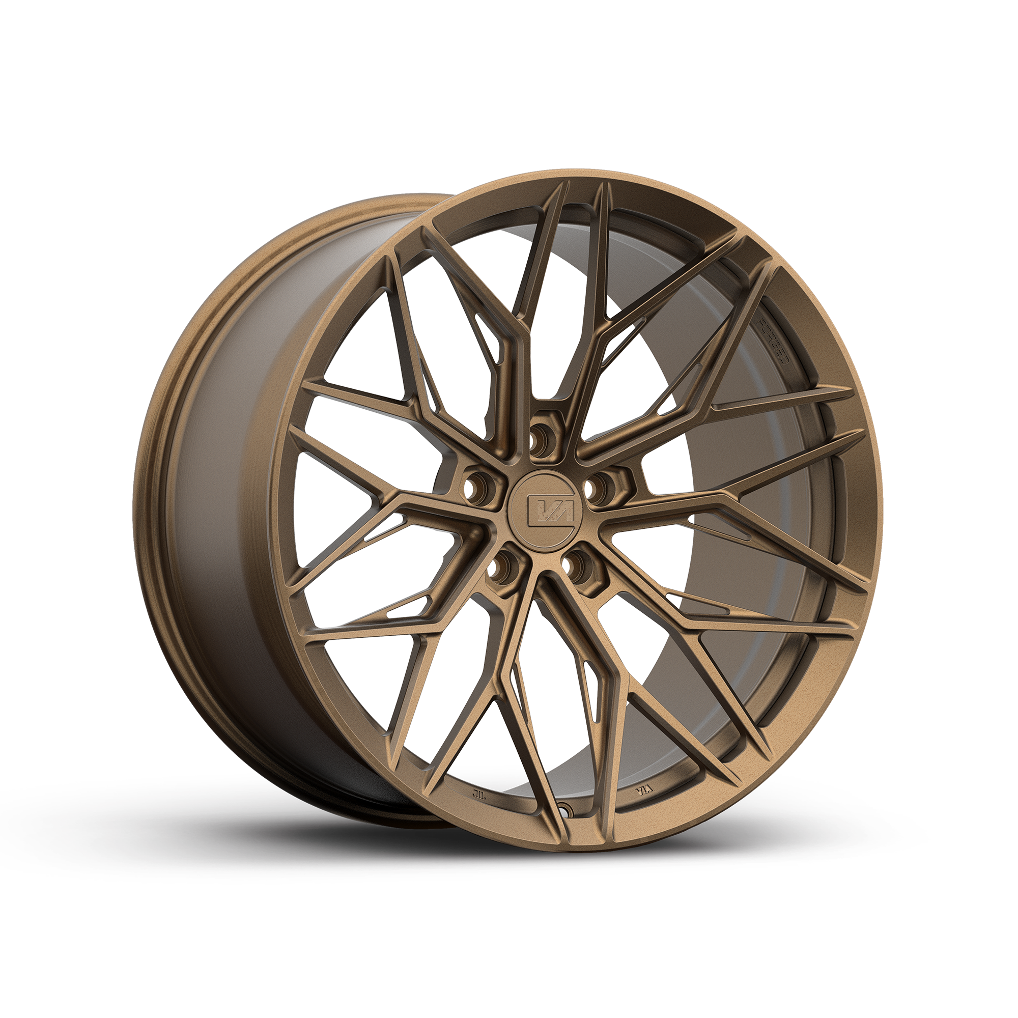 19x8.5 / 19x10 Forged Maxim Satin Bronze | 2021+ Tesla Model S Plaid