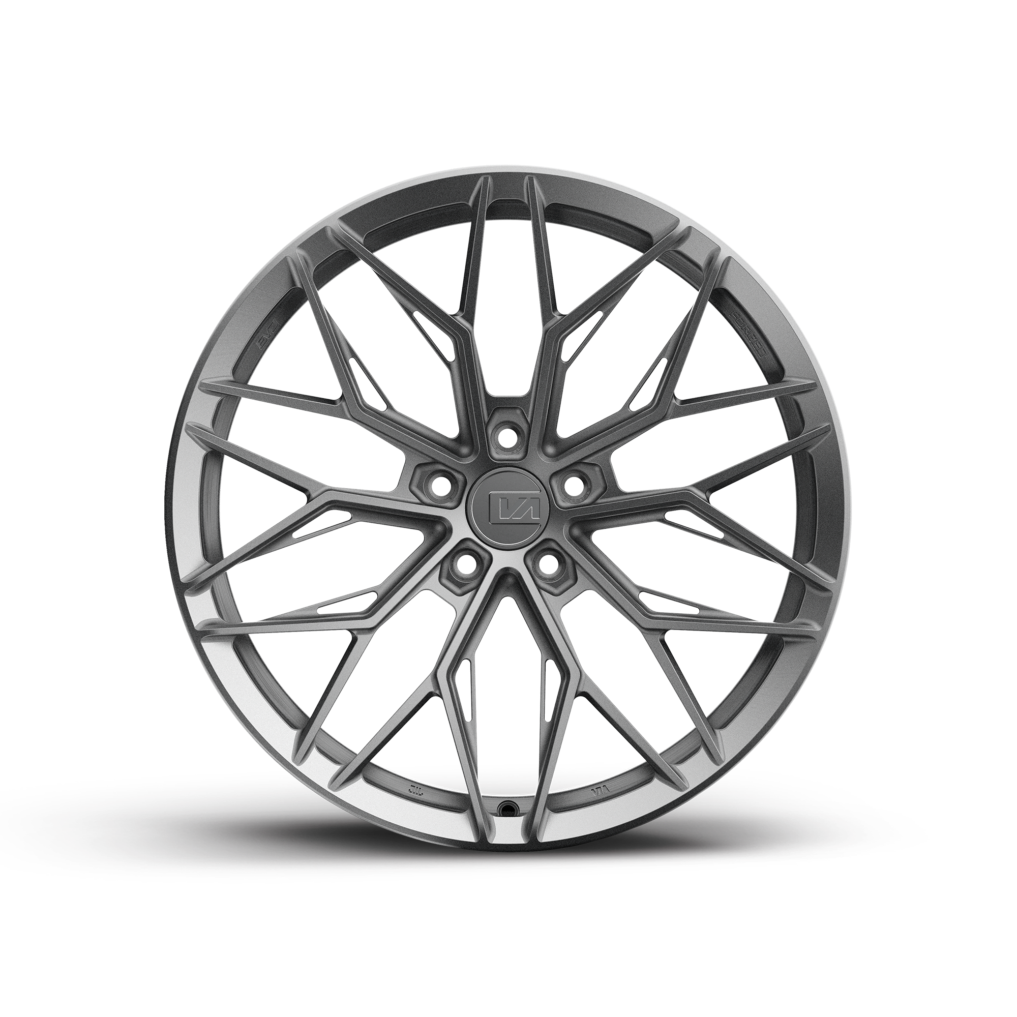 20x10 / 20x11 Forged Maxim Satin Gunmetal | 2021+ Tesla Model S Plaid