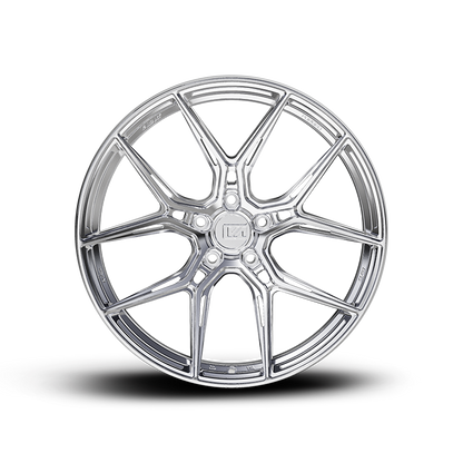 19x8.5 / 19x8.5 Forged Nysa Chrome Powder | 2022-2025 Volvo C40 Recharge