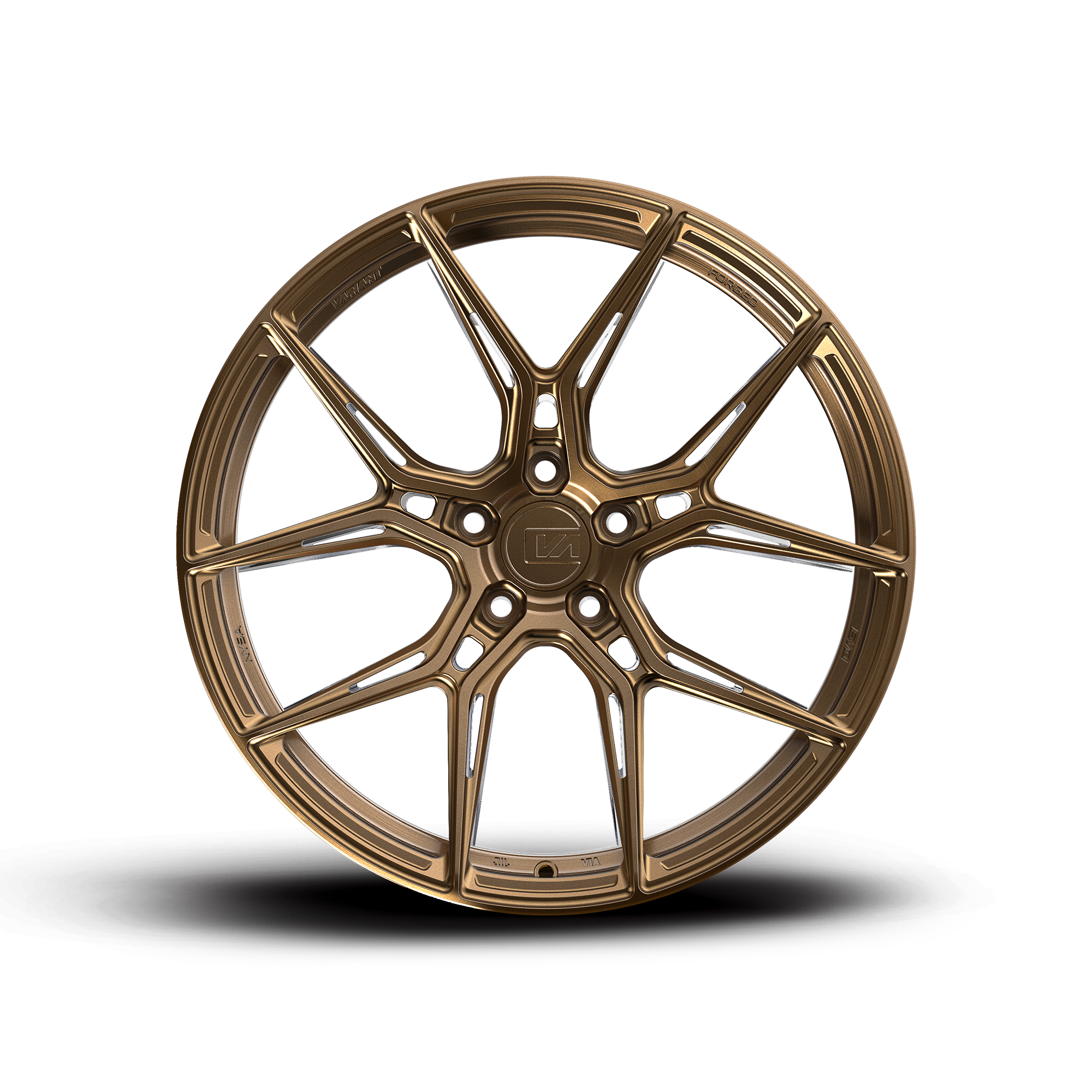 20x9 / 21x12 Forged Nysa Gloss Bronze | 2021+ Ferrari F8