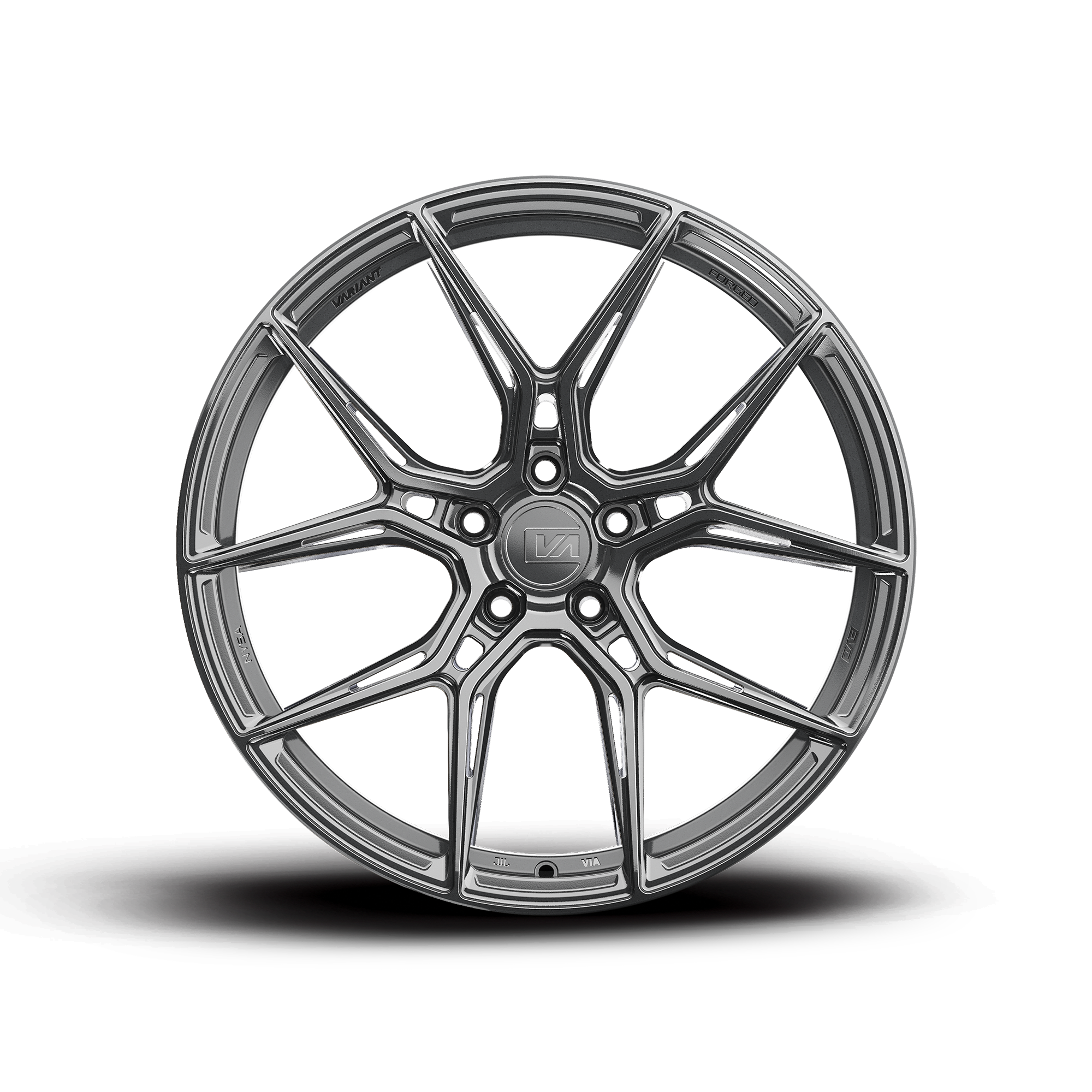 20x9 / 20x11 Forged Nysa Gloss Gunmetal | 2017-2020 Porsche Cayman/ Boxster 718