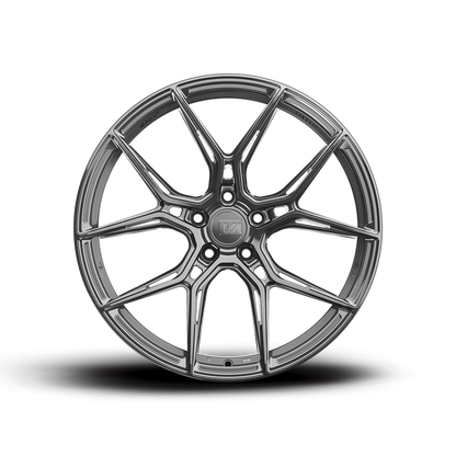 20x10 / 21x12 Forged Nysa Gloss Gunmetal | 2015-2019 Chevy Corvette Z06 (CCB)