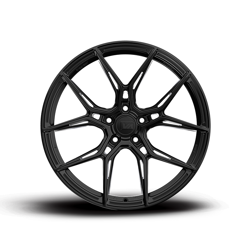 19x10 / 19x10 Forged Nysa Satin Black | 2015-2023 Ford Mustang