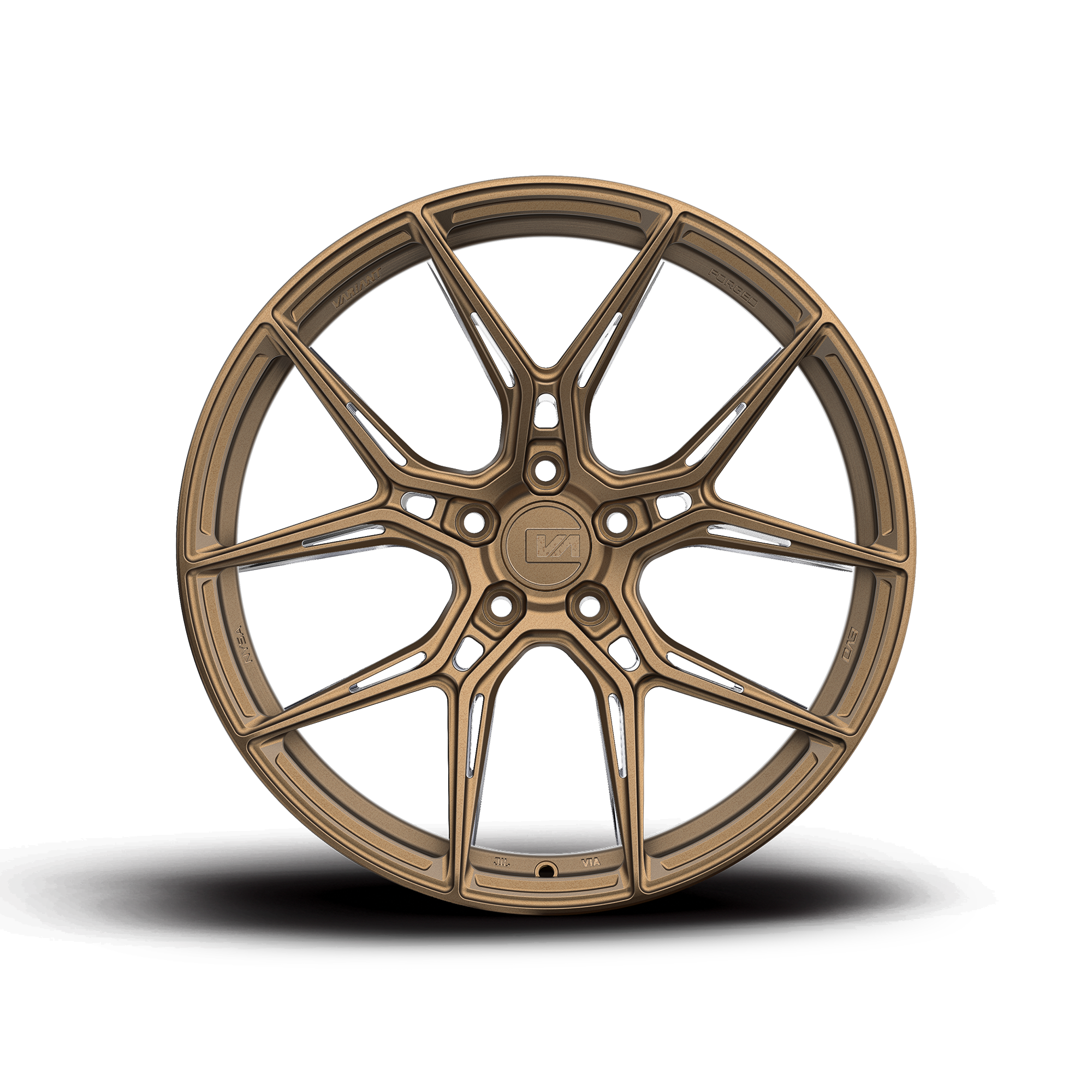 19x8.5 / 19x10 Forged Nysa Satin Bronze | 2017+ Tesla Model 3