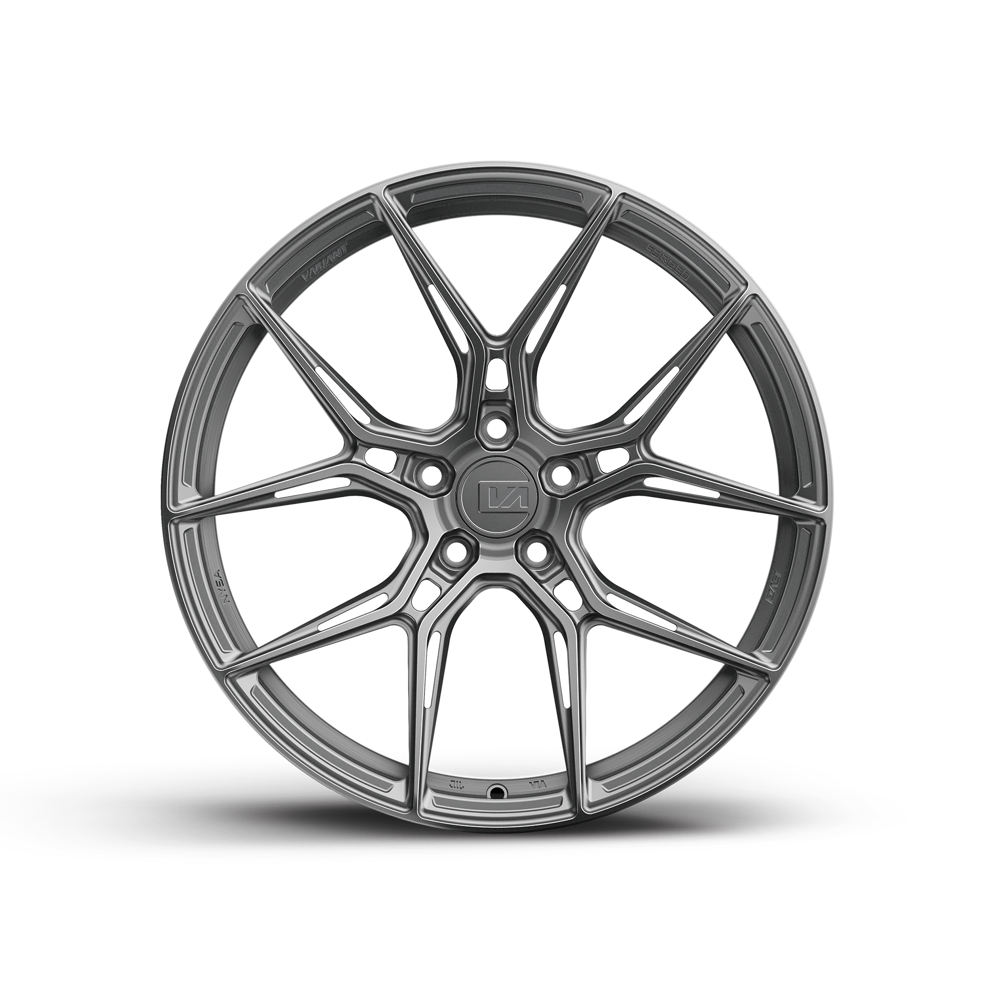 20x11 / 20x11 Forged Nysa Satin Gunmetal | 2015+ Dodge Charger Hellcat/Redeye Widebody