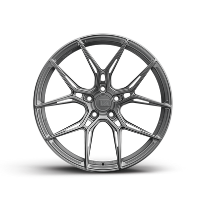20x10 / 21x12 Forged Nysa Satin Gunmetal | 2015-2019 Chevy Corvette GranSport (CCB)