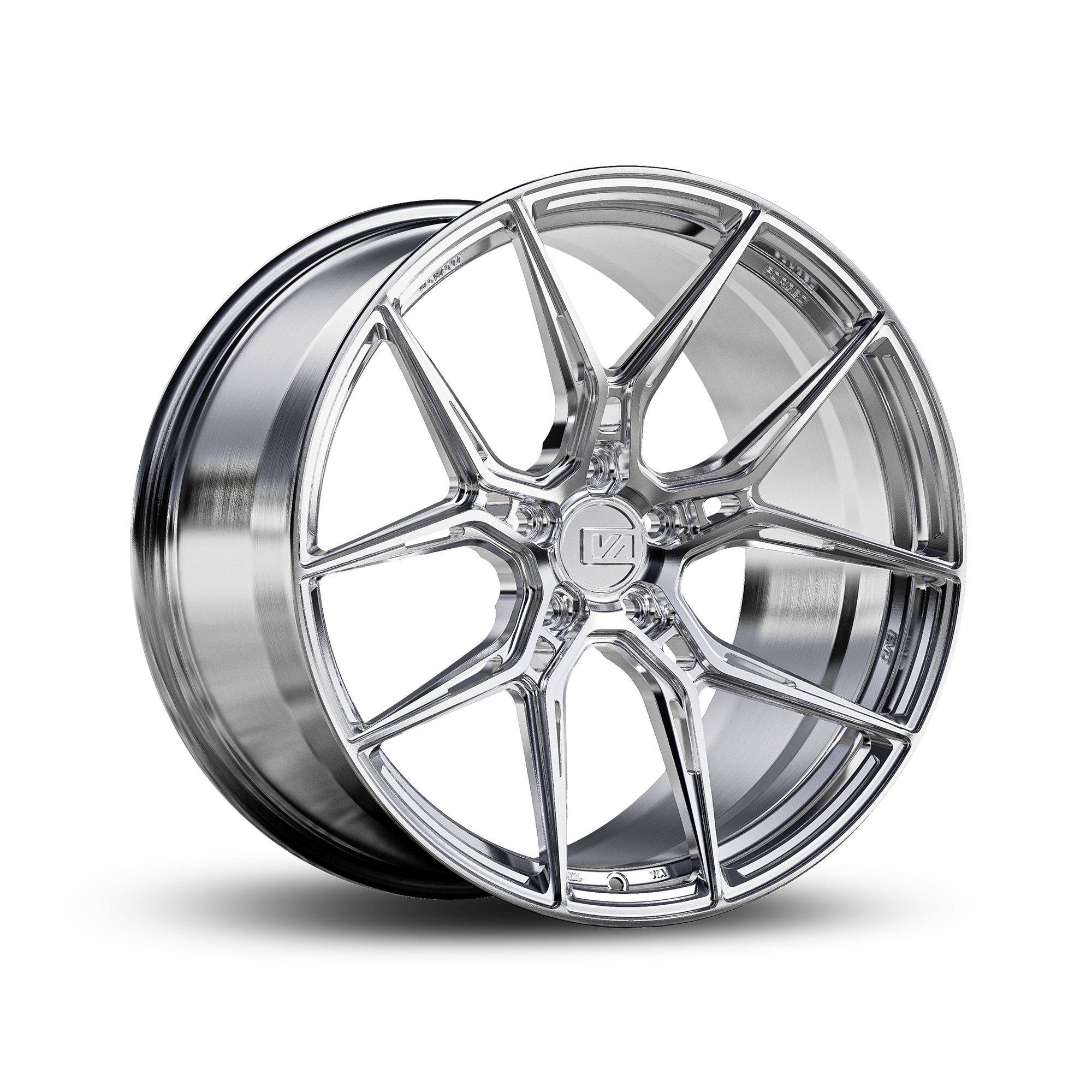 20x10 / 20x11 Forged Nysa Chrome Powder | 2015+ Dodge Charger