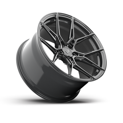 19x8.5 / 19x10 Forged Nysa Gloss Gunmetal | 2020+ Cadillac CT4 V (Non-Blackwing)