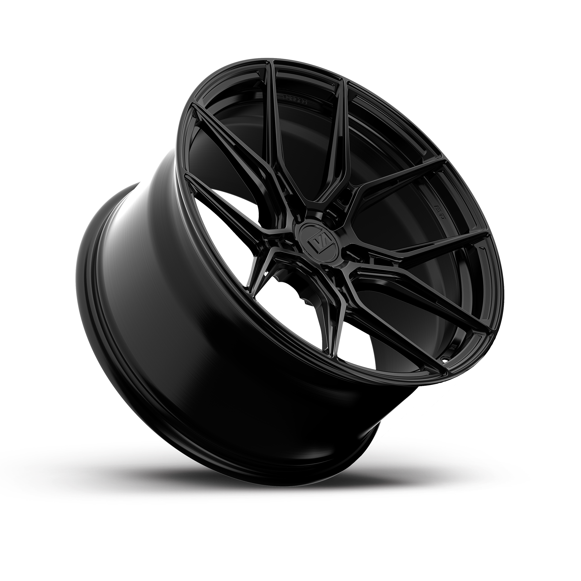 19x8.5 / 19x10 Forged Nysa Satin Black | 2020+ Cadillac CT4 V (Non-Blackwing)