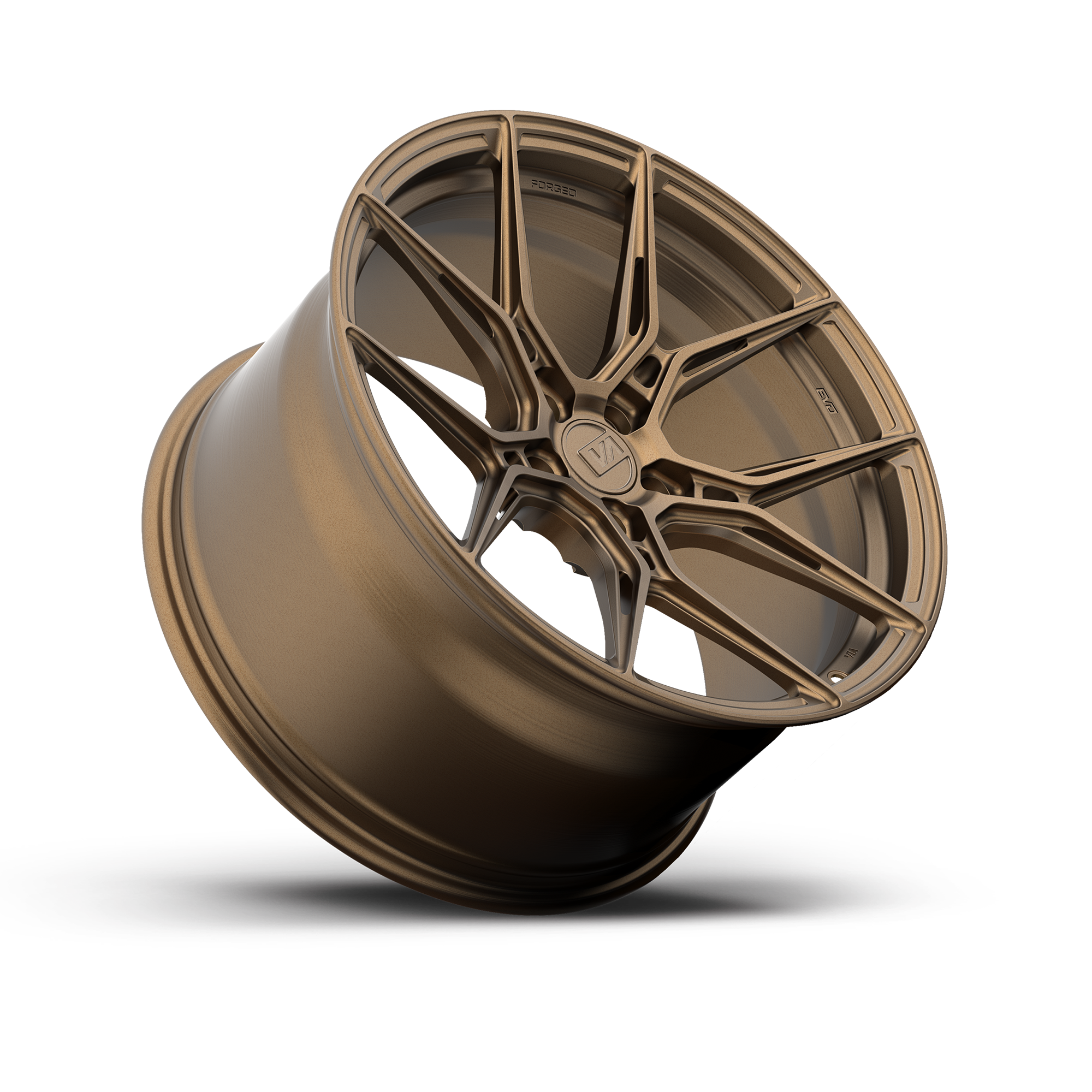 20x9 / 20x11 Forged Nysa Satin Bronze | 2012+ Tesla Model S