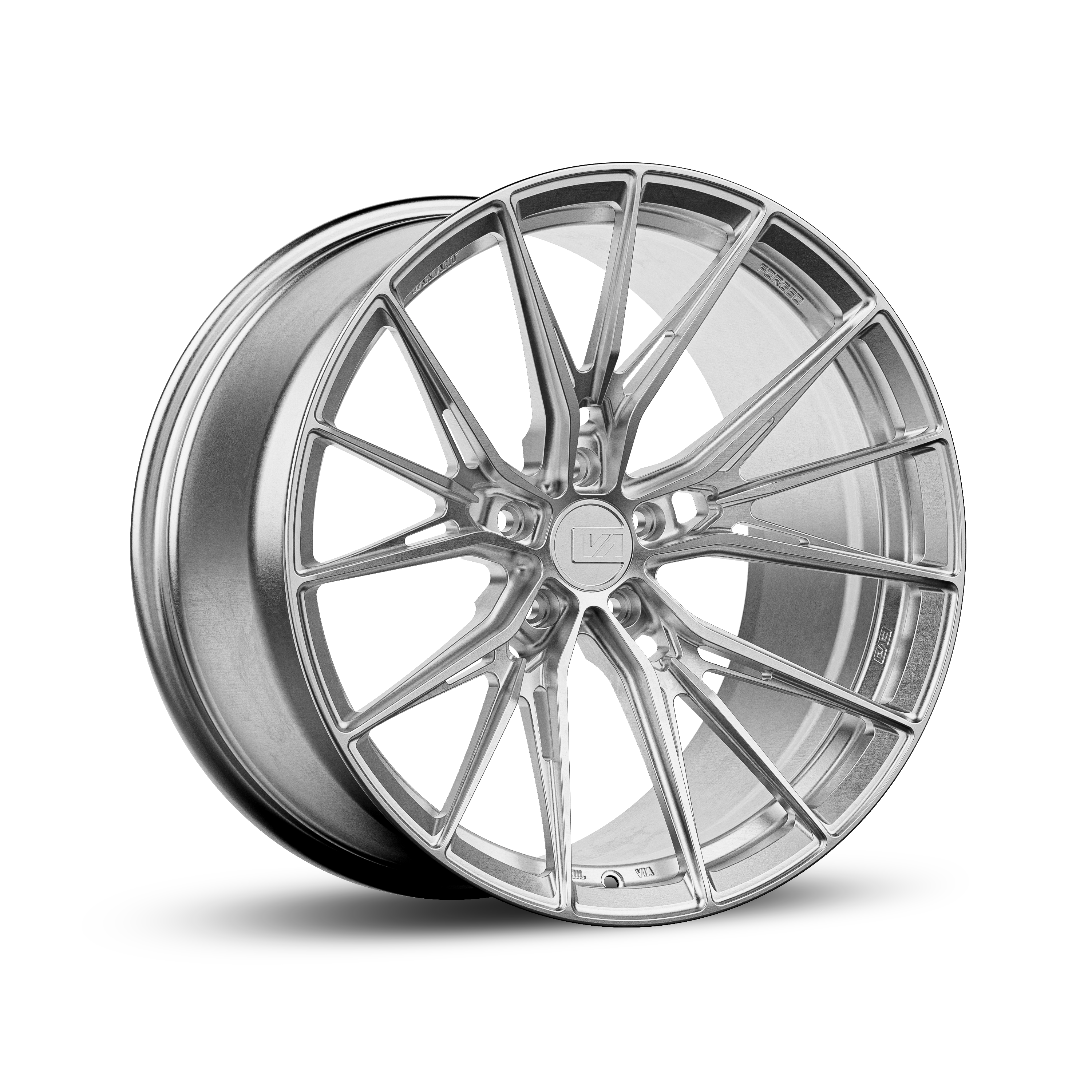 19x8.5 / 19x10 Forged Rian Raw Milled | 2021+ Tesla Model S Plaid