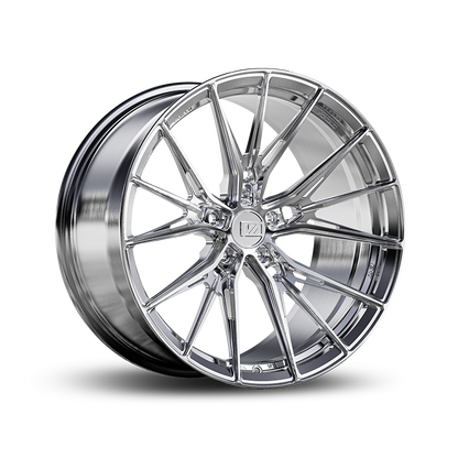 20x10 / 21x12 Forged Rian Chrome Powder | 2015-2019 Chevy Corvette Z06 (Steel Brakes)