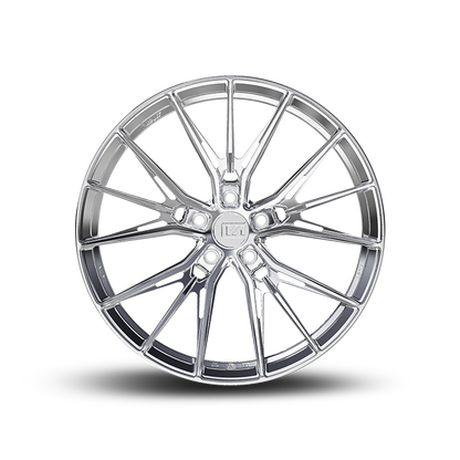 20x10 / 21x12 Forged Rian Chrome Powder | 2015-2019 Chevy Corvette Z06 (Steel Brakes)