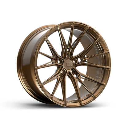19x8.5 / 19x10 Forged Rian Gloss Bronze | 2015-2025 Dodge Challenger RWD