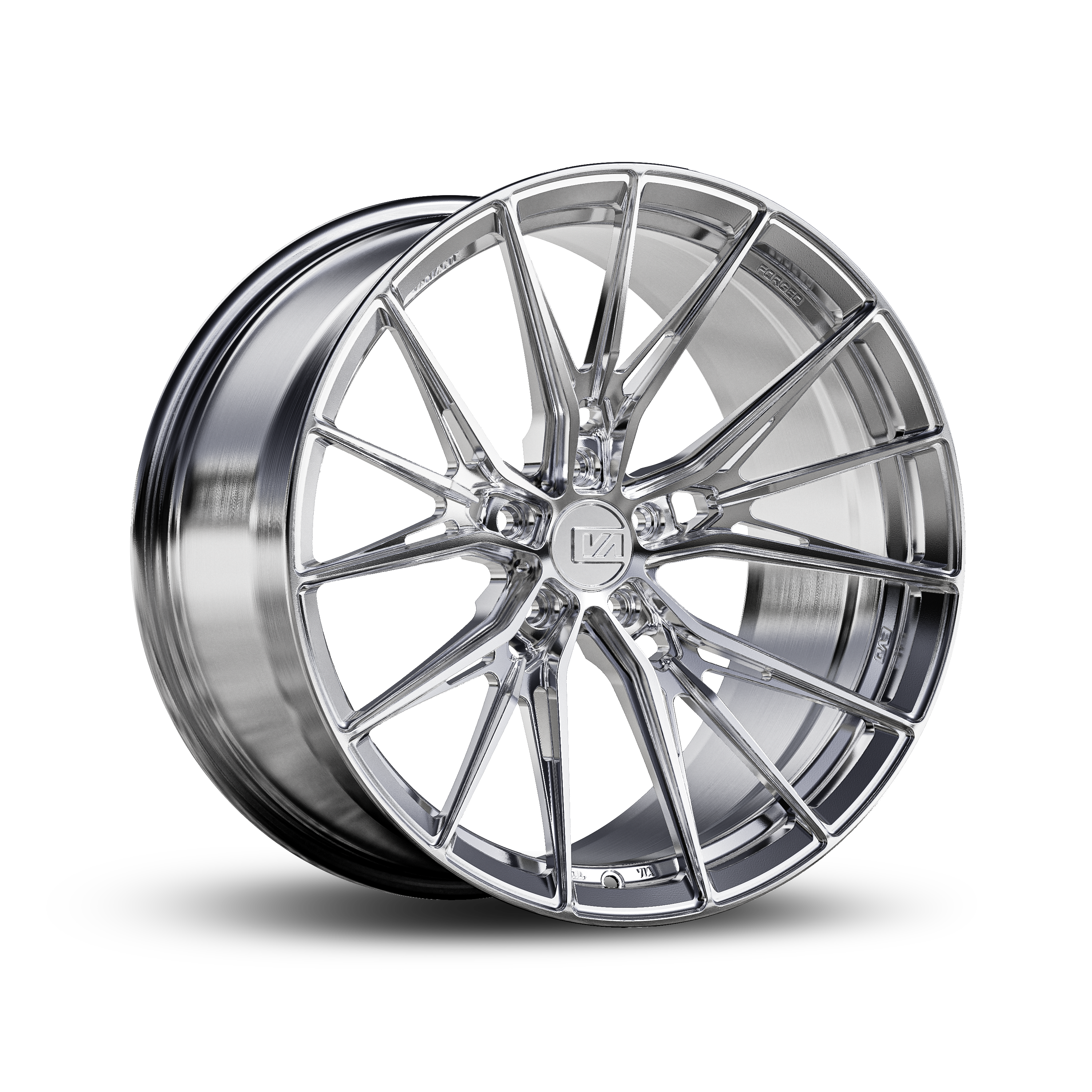 20x9 / 21x12 Forged Rian Chrome Powder | 2020+ Chevy Corvette C8