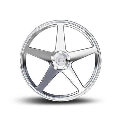 19x10 / 20x11 Forged Sena Chrome Powder | 2015-2019 Chevy Corvette GranSport (Steel Brakes)