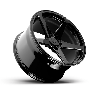 19x8.5 / 19x11 Forged Sena Gloss Black | 2005-2009 Ferrari F430
