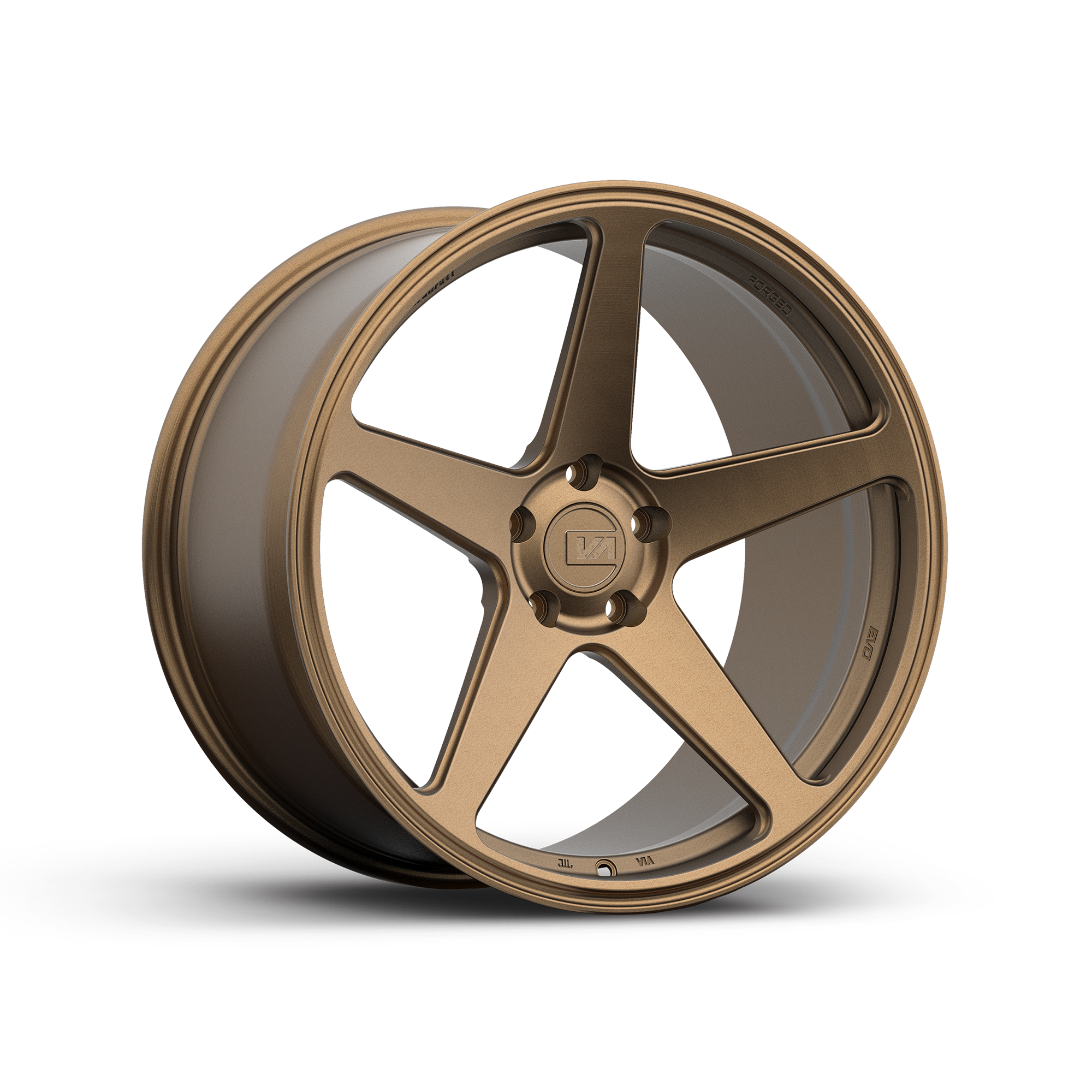 20x9 / 20x10 Forged Sena Satin Bronze | 2017+ Tesla Model 3