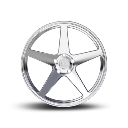 19x8.5 / 19x11 Forged Sena Chrome Powder | 1997-2004 Chevy Corvette C5 (all models)