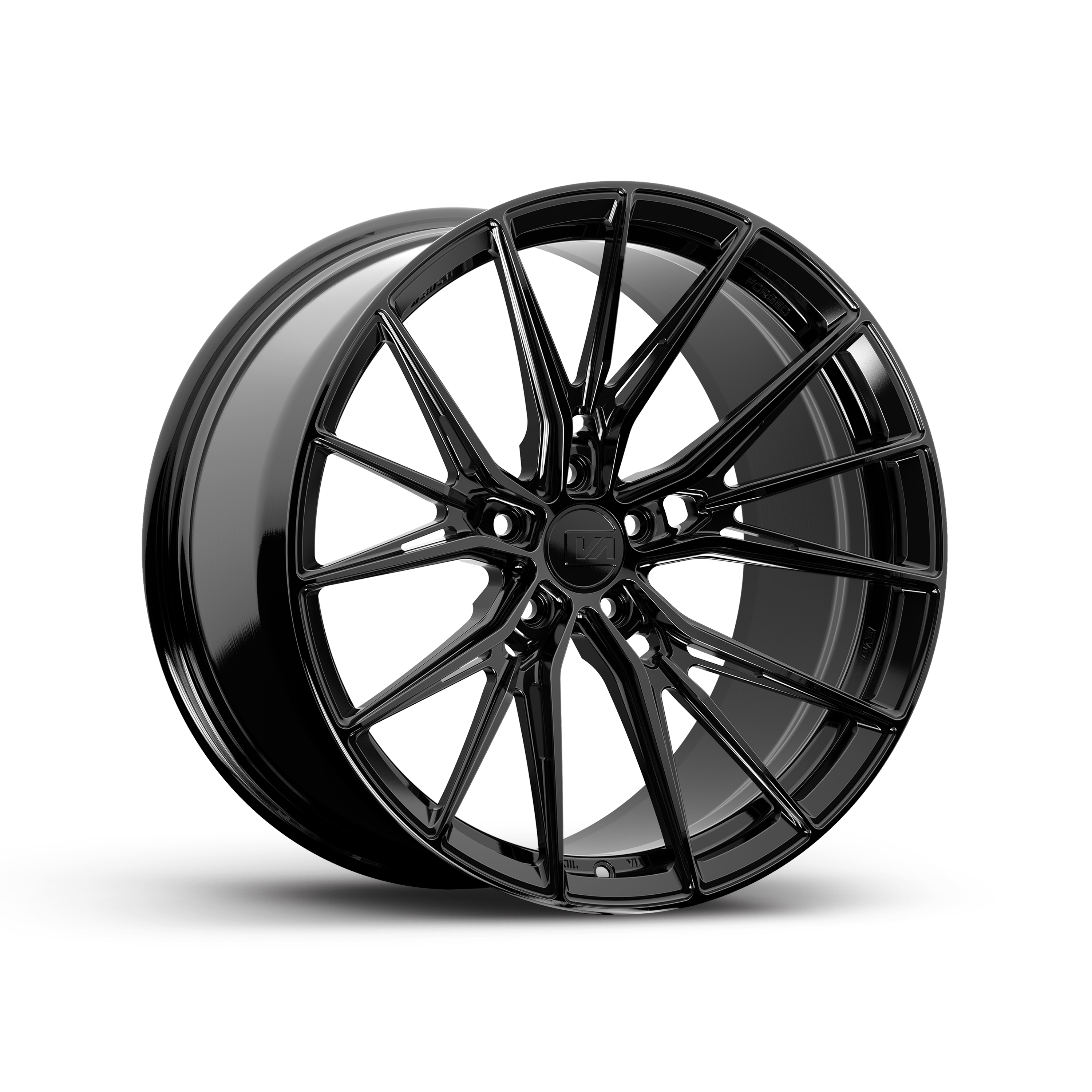 19x8.5 / 19x11 Forged Rian Gloss Black | 2017-2020 Porsche Cayman/ Boxster 718