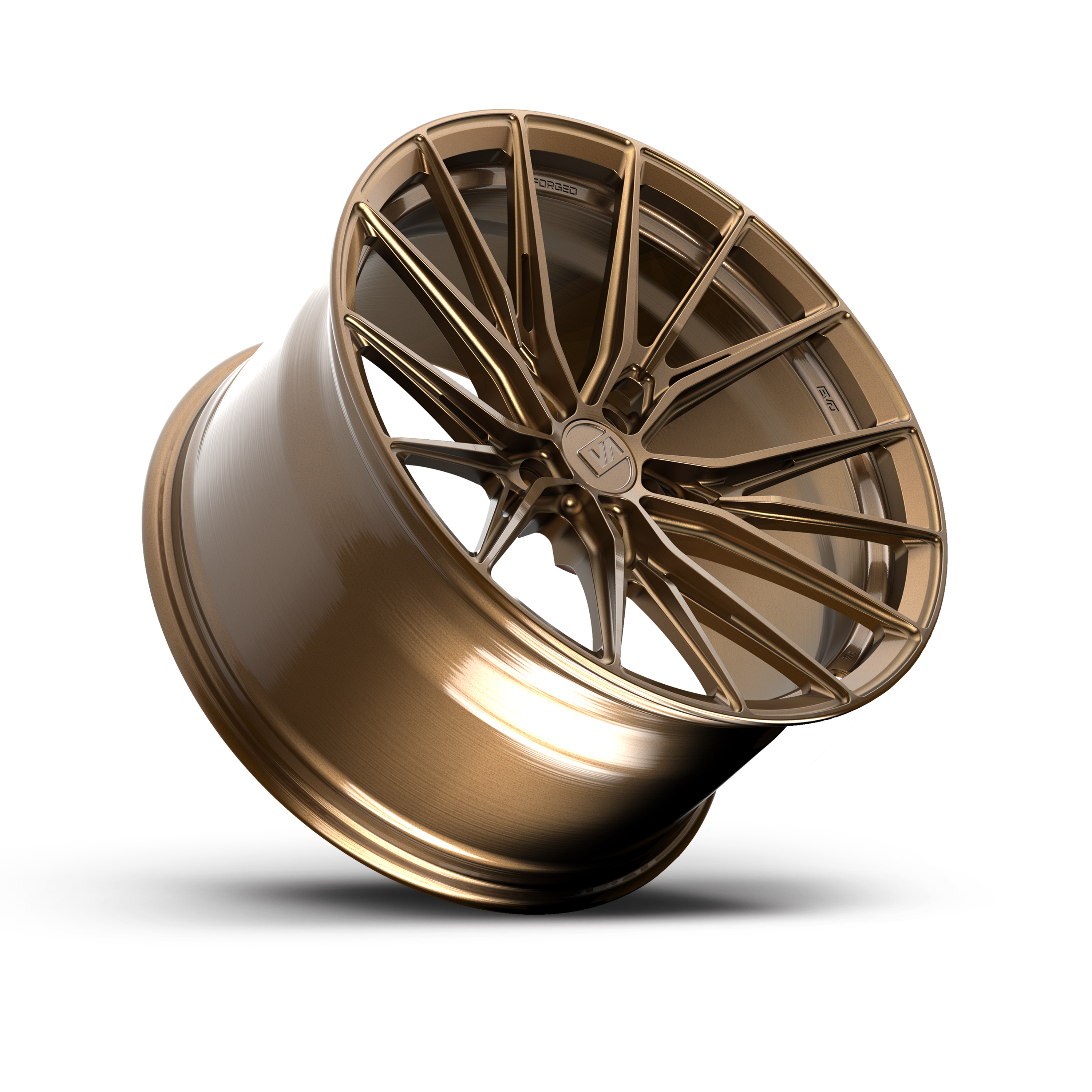 20x9 / 20x10 Forged Rian Gloss Bronze | 2021+ Tesla Model S Plaid